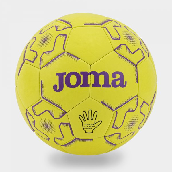 JOMA S-GRIP LABDA FLUOR SÁRGA-LILA