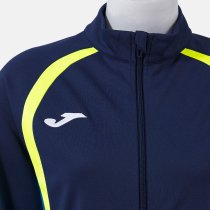 JOMA CHAMPIONSHIP 20 CIPZÁRAS PULÓVER SÖTÉTKÉK-FLUOR SÁRGA