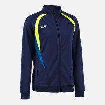 JOMA CHAMPIONSHIP 20 CIPZÁRAS PULÓVER SÖTÉTKÉK-FLUOR SÁRGA