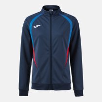 JOMA CHAMPIONSHIP 20 CIPZÁRAS PULÓVER SÖTÉTKÉK-KÉK