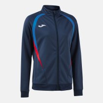 JOMA CHAMPIONSHIP 20 CIPZÁRAS PULÓVER SÖTÉTKÉK-KÉK