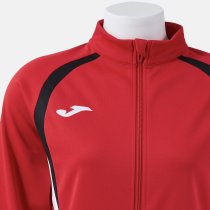 JOMA CHAMPIONSHIP 20 CIPZÁRAS PULÓVER PIROS-FEKETE