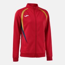 JOMA CHAMPIONSHIP 20 CIPZÁRAS PULÓVER PIROS-SÖTÉTKÉK