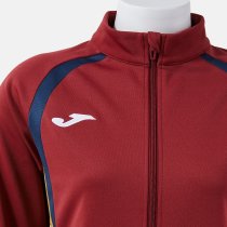 JOMA CHAMPIONSHIP 20 CIPZÁRAS PULÓVER BORDÓ-SÖTÉTKÉK