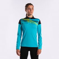 JOMA ELITE X NŐI PULÓVER TÜRKIZ-FEKETE