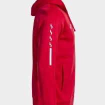 JOMA Olimpiada Cipzáras Kapucnis Pulóver Piros
