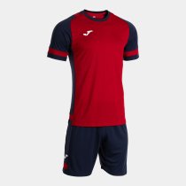 JOMA Phoenix III Szett Piros-Sötétkék