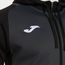 JOMA Lider Cipzáras Kapucnis Pulóver Szürke-Fekete