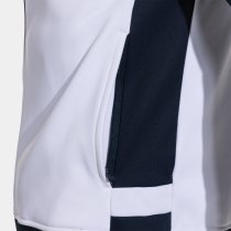 JOMA Lider Cipzáras Kapucnis Pulóver Fehér-Sötétkék