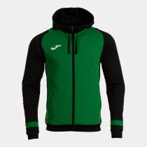 JOMA Lider Cipzáras Kapucnis Pulóver Zöld-Fekete