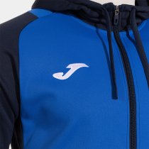 JOMA Lider Cipzáras Kapucnis Pulóver Kék-Sötétkék