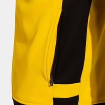 JOMA Lider Cipzáras Kapucnis Pulóver Sárga-Fekete