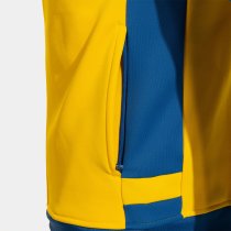 JOMA Lider Cipzáras Kapucnis Pulóver Sárga-Kék