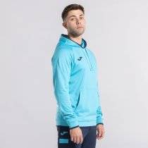 JOMA Combi Premium Kapucnis Pulóver Türkiz