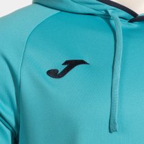 JOMA Combi Premium Kapucnis Pulóver Türkiz