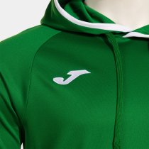 JOMA Combi Premium Kapucnis Pulóver Zöld-Fehér