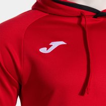 JOMA Combi Premium Kapucnis Pulóver Piros-Fekete