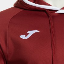 JOMA Combi Premium Kapucnis Pulóver Bordó