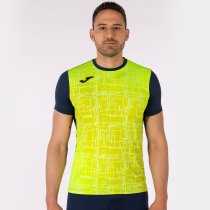 JOMA ELITE VIII RÖVID UJJÚ MEZ SÖTÉTKÉK FLUOR SÁRGA