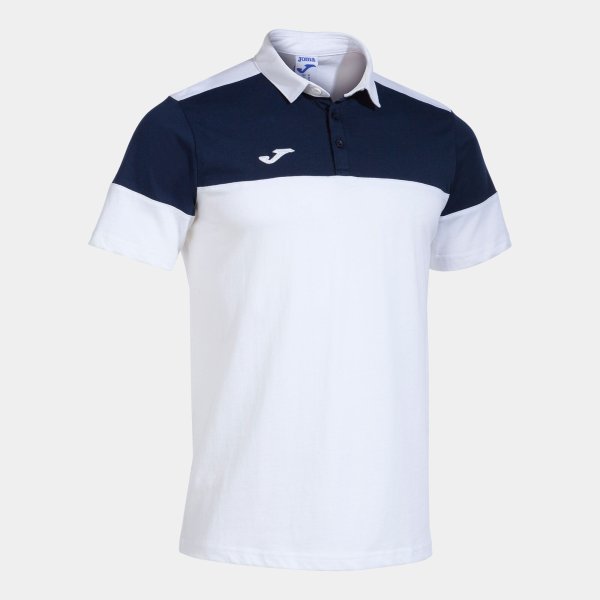 JOMA CREW V PÓLÓ FEHÉR-SÖTÉTKÉK