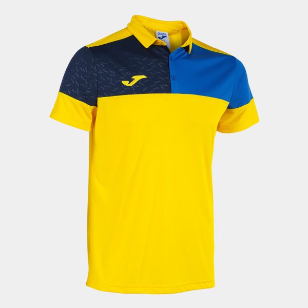 JOMA CREW V PÓLÓ SÁRGA-KÉK-SÖTÉTKÉK