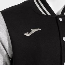 JOMA COMBI CIPZÁRAS PULÓVER FEKETE SZÜRKE